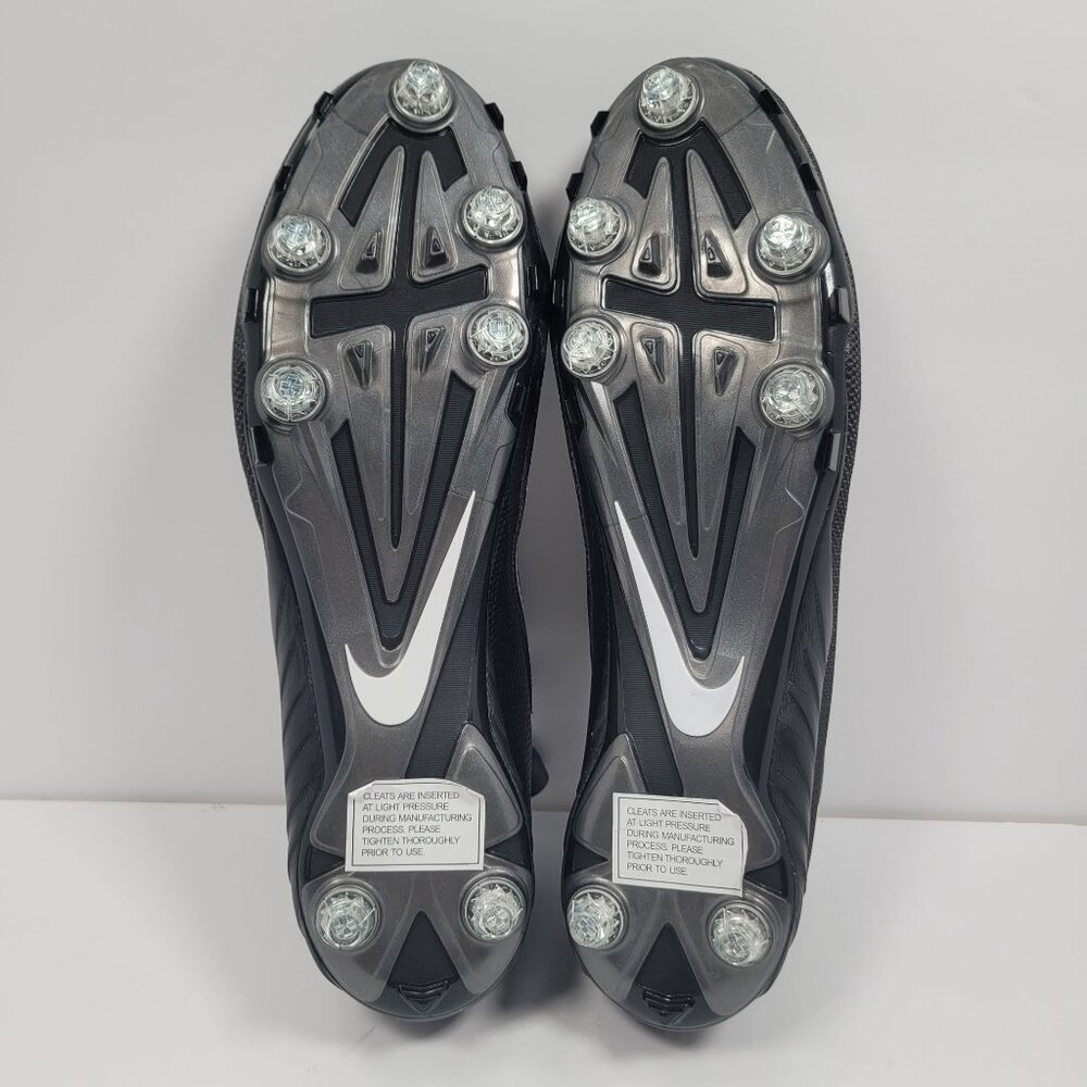 Nike Alpha Pro 2 TD Men's Black Football Cleats 719934-010 US Size 15 Like New - Picture 7 of 8